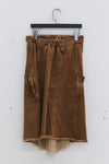 OUDE WAAG Washing Cowboy Deolition Dress OW-23SS-DS03 reddish brown